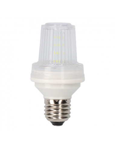 Ampoule flash e27 1w couleur transparente edm