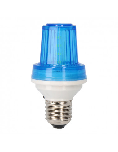 Ampoule flash e27 1w couleur bleu edm