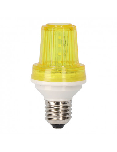 Ampoule flash e27 1w couleur jaune edm