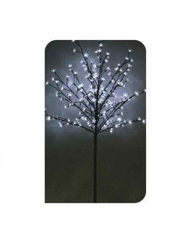 Arbre 3d sakura 150cm 200 leds blanc froid ip44 edm