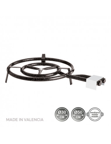 Brûleur à gaz butane/propane ø50cm 2 feux. vaello