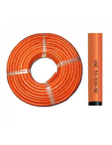 Tuyau de gaz butane 9x15mm 60 mts