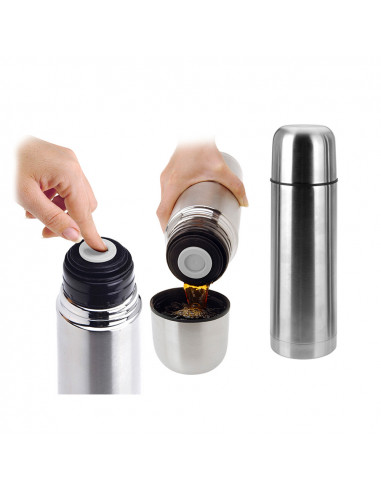 Thermos en acier inox 1l