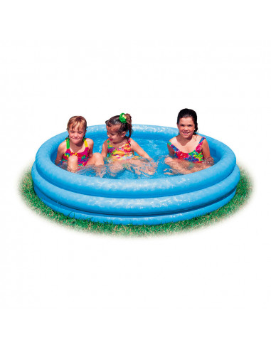 Piscine pour enfants 3 anneaux ø114x25cm