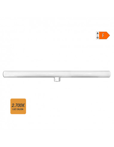 Linestra led 1 prise s14d 9w 700lm 2700k lumière chaude ø3x50cm edm