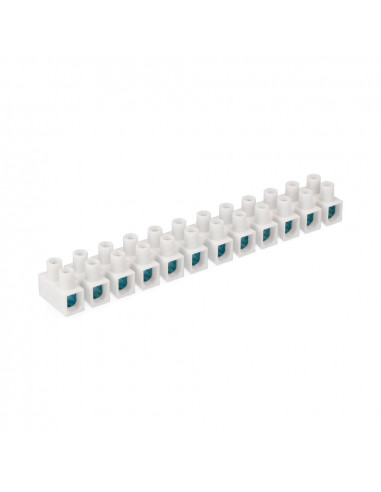 Réglette de raccordement 16mm homologuée blanche sous emballage edm