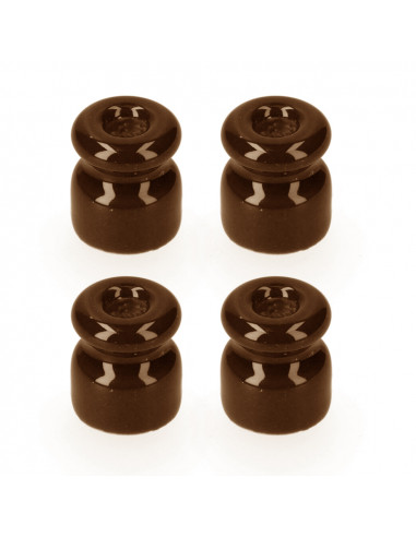 Capuchon pour câble tressé marron sous emballage 4 u. edm