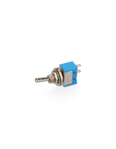 Interrupteur unipolaire 3a métallique mini retractable