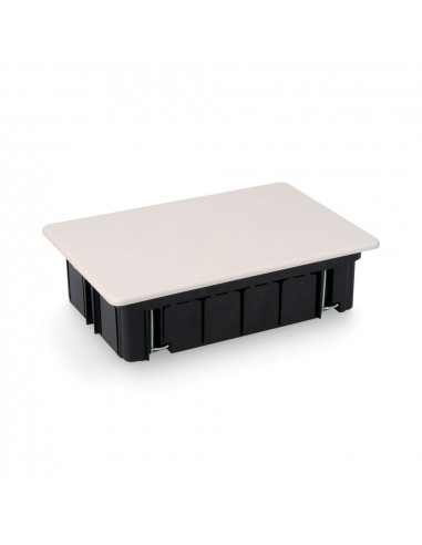Boîte à encastrer pour mur creux 164x106x47mm étriers métalliques retractable solera 5563