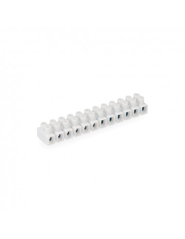 Réglette de raccordement de 2,5mm à 4mm blanche sous film rétractable homologuée edm