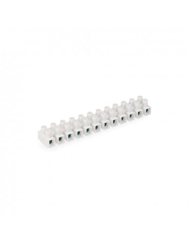 Réglette de raccordement de 10mm blanche sous film rétractable homologuée edm
