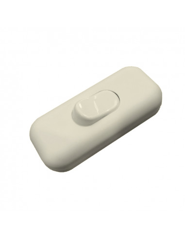 Interrupteur de passage 2a 250v blanc