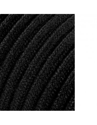 Câble cordon tubulaire 2x0,75mm c41 noir 25m