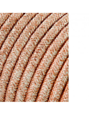 Câble cordon tubulaire 2x0,75mm lin 25m