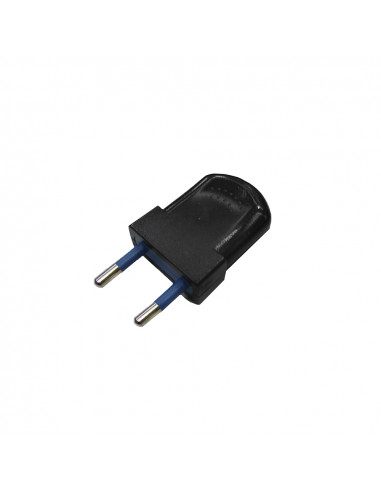 Fiche bipolaire européenne noire 10a 4mm