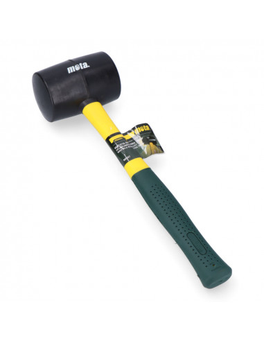 Maillet caoutchouc 700g manche bois mg07 mota