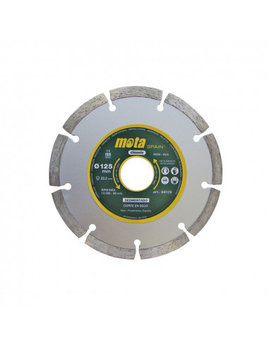 Disque diamant segmenté laser 230mm ss230 mota