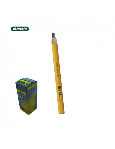 Blister 3 crayons de charpentier 180mm - 7" lp18 mota