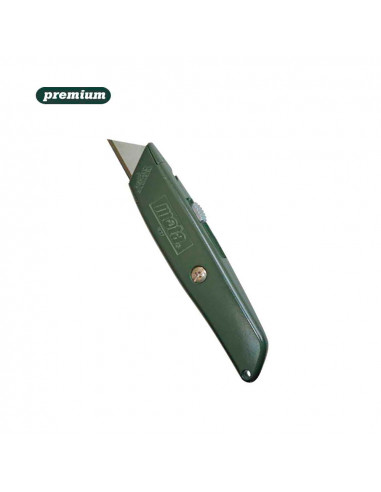 Cutter métallique rétractable lame trapèze c100 mota