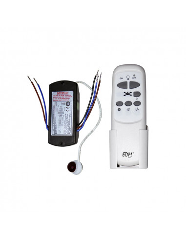 Kit telecommande universelle pour ventilateurs de plafond edm