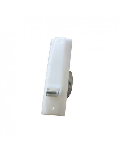Enrouleur avec plaque blanc système maxi 25x165x140mm (140x155mm)