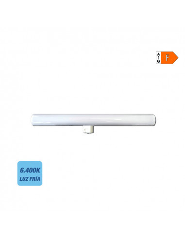Linestra led 1 prise s14d 7w 500lm 6400k lumière froide ø3x30cm edm