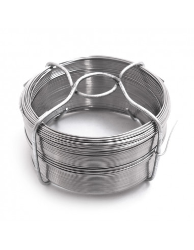 Fil en inox n° 3 - 0,80mmx50mts - 200gr