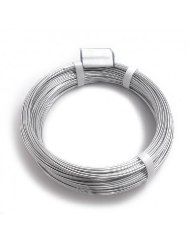 Fil de tension galvanisé n° 14 - 2,2mm - 50mts - 1500gr