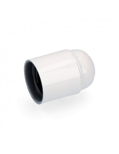 Douille bk renforcé blanc e-27 sous emballage edm
