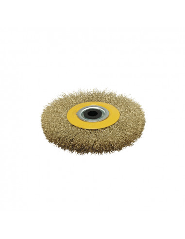 Brosse circulaire 200x25mm acier ondulé fc200 mota