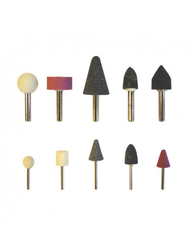 Blister 10 accesoires mini ponceuse 1/4"-1/8" a210 mota