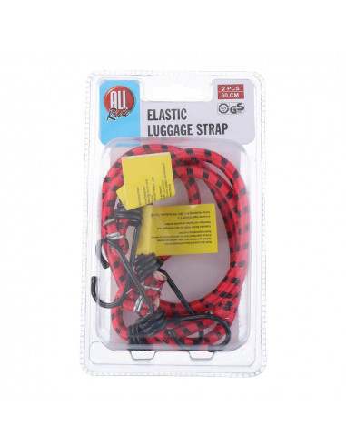 Set tendeur élastique avec crochets 60cm 2u.