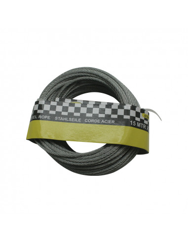Fil en acier 3mm - 15mts