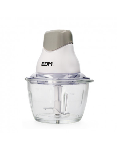 Hachoir avec récipient en verre 320w ø19x22cm edm