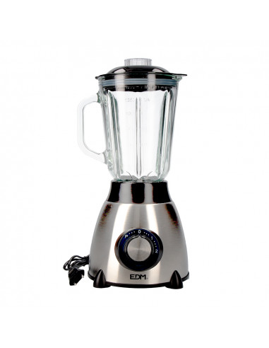 Mixeur avec bol de verre 1,5 l 550w ø18x40cm edm