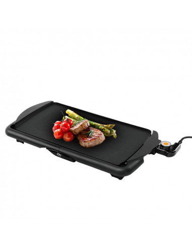 Plancha grill 2000w 57x28,5x7cm edm