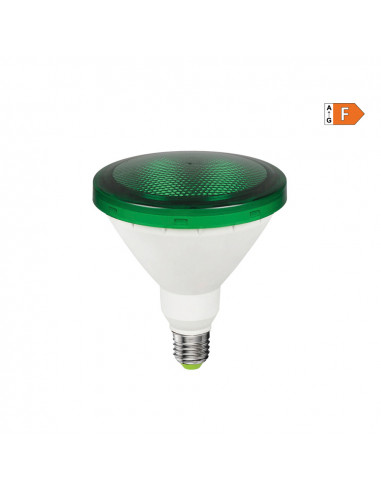 Ampoule led par38 e27 15w 1200lm lumière verte ip64 ø12x13,8cm edm