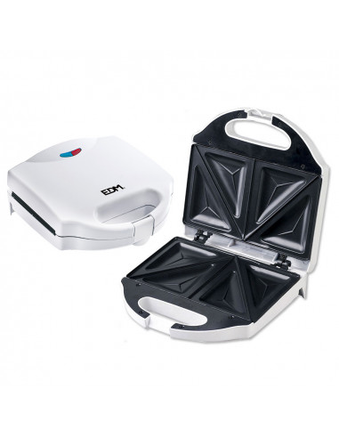 Appareil à sandwich double 750w 22x22x9cm edm