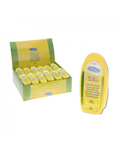 Gel/désodorant d'air citronelle anti-moustiques 125g euro/uni