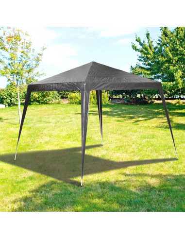 Tente imperméable couleur : anthracite 300x300x250cm