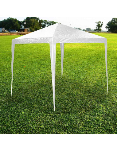 Tente imperméable couleur : blanc 300x300x250cm