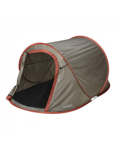 Tente de campagne 120x200x95cm couleur brun redcliffs