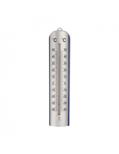 Thermomètre métallique interieur-exterieur 27,5cm