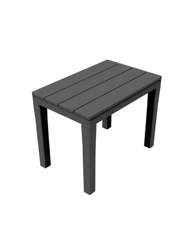 Banc d'extérieur. couleur: noir 38.5x60x45cm ipae progarden