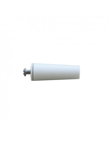 Boîte 25 unités butée pour volet roulant blanc 40mm long edm