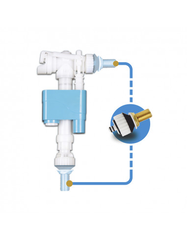 Robinet flotteur compact (emballage)
