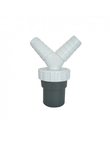 Raccord de connexion en pvc pour tubes 1"1/2 40 lave-veisselle à machine a laver.