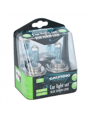 Set de 2 ampoules pour voiture 12v h4 xenon grundig