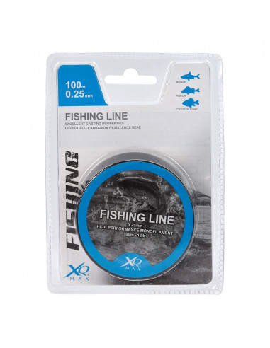 Fil de pêche 100mts ø 0,25mm 1lb