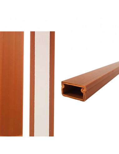 Canal d'installation adhésif 2m 19x11mm (prix par mètre)